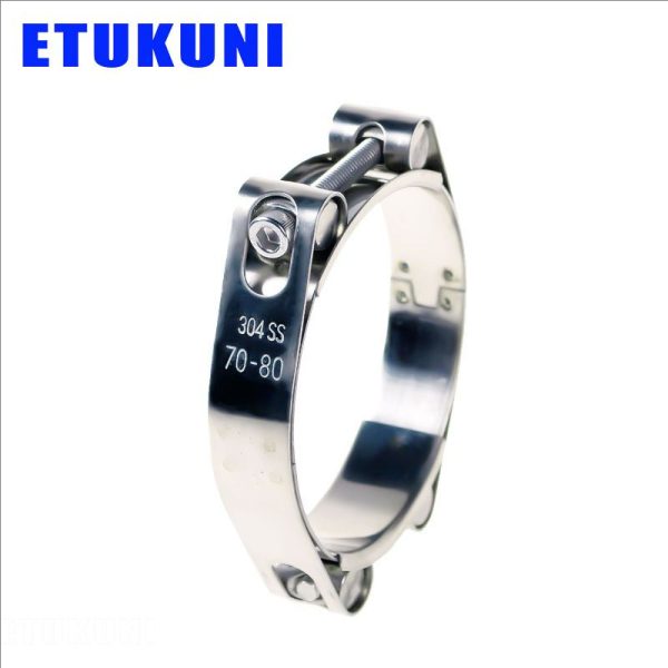Double Bolts Heavy Duty Hose Clamp - Image 2