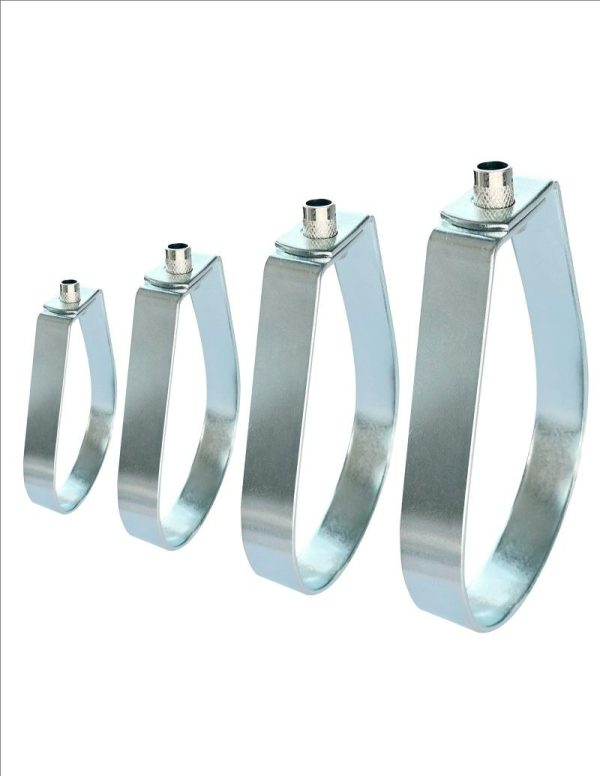 Hose Clamp stainless steel hose clamps pear shape pipe clamp Galvanized Pear Shape Clamp  Pear Shaped Hangers Galvanized Pear Shape Hanger Clamp