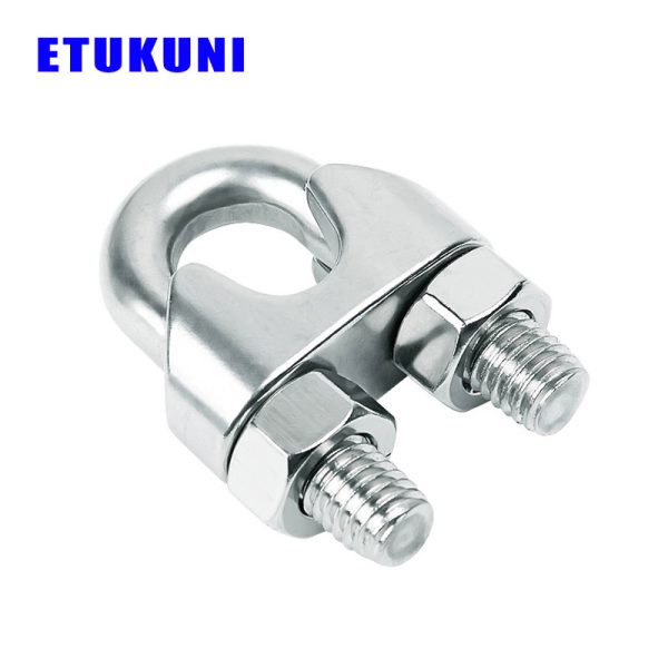 Hose Clamp locking clamp wire rope clips steel cable clamps wire rope sling clamp Wire rope locking clamp