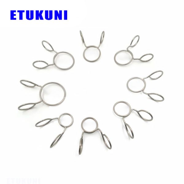 wire hose clamps Hose Clamp wire hose clamps wire hose clips stainless steel saddle clamp double wire hose clamp adjustable metal worm duct clamps