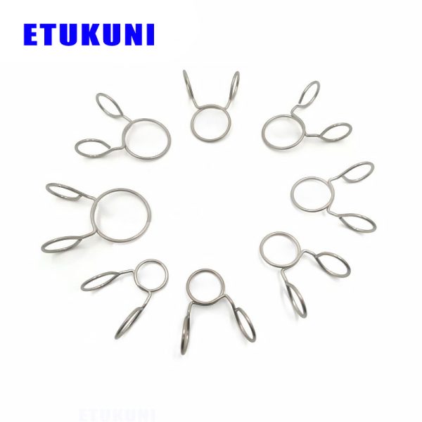 wire hose clamps Hose Clamp wire hose clamps wire hose clips stainless steel saddle clamp double wire hose clamp adjustable metal worm duct clamps